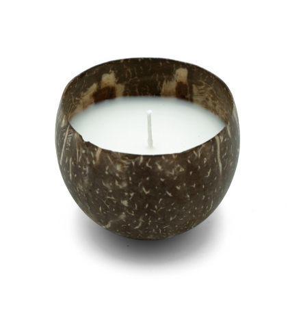 Coconut Shell filled Candle