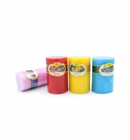 Scented Pillar candle  Cylinder Shape D5H8