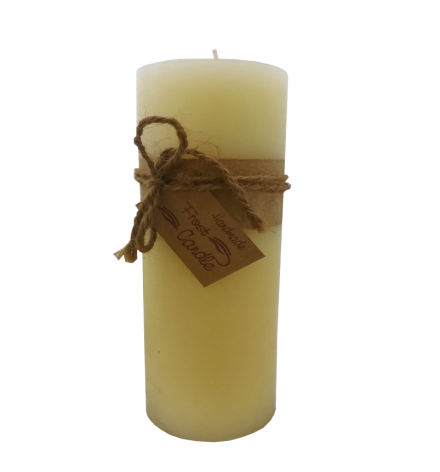 Frost Pillar Candle