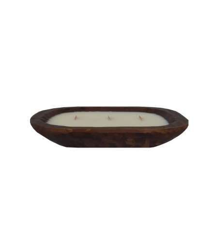 Small Dough Bowl Candle